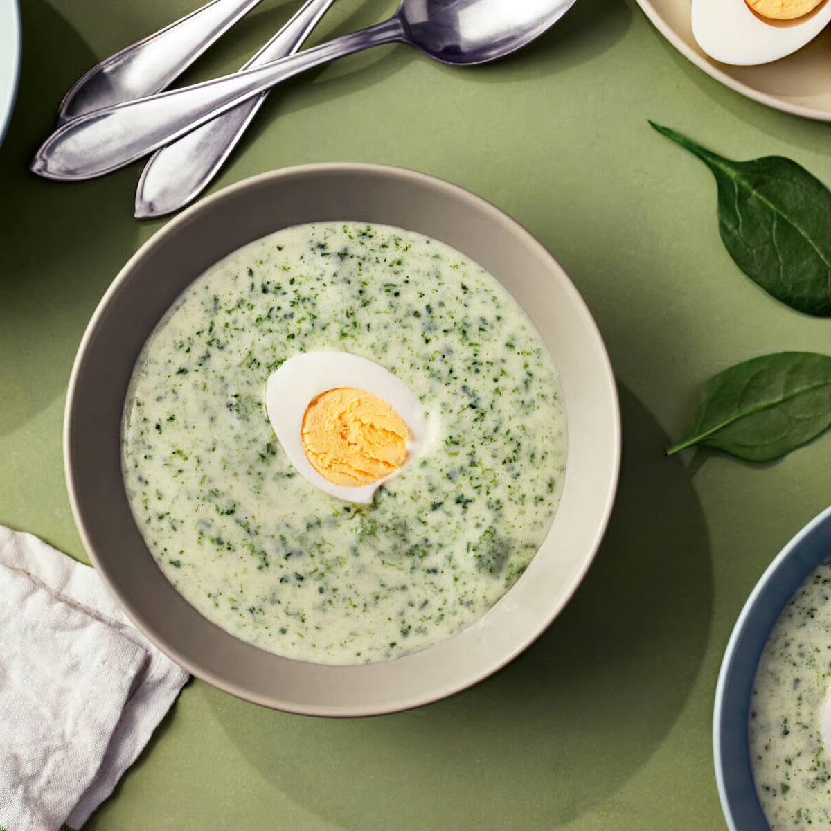Pinaattikeitto · Spinach Soup