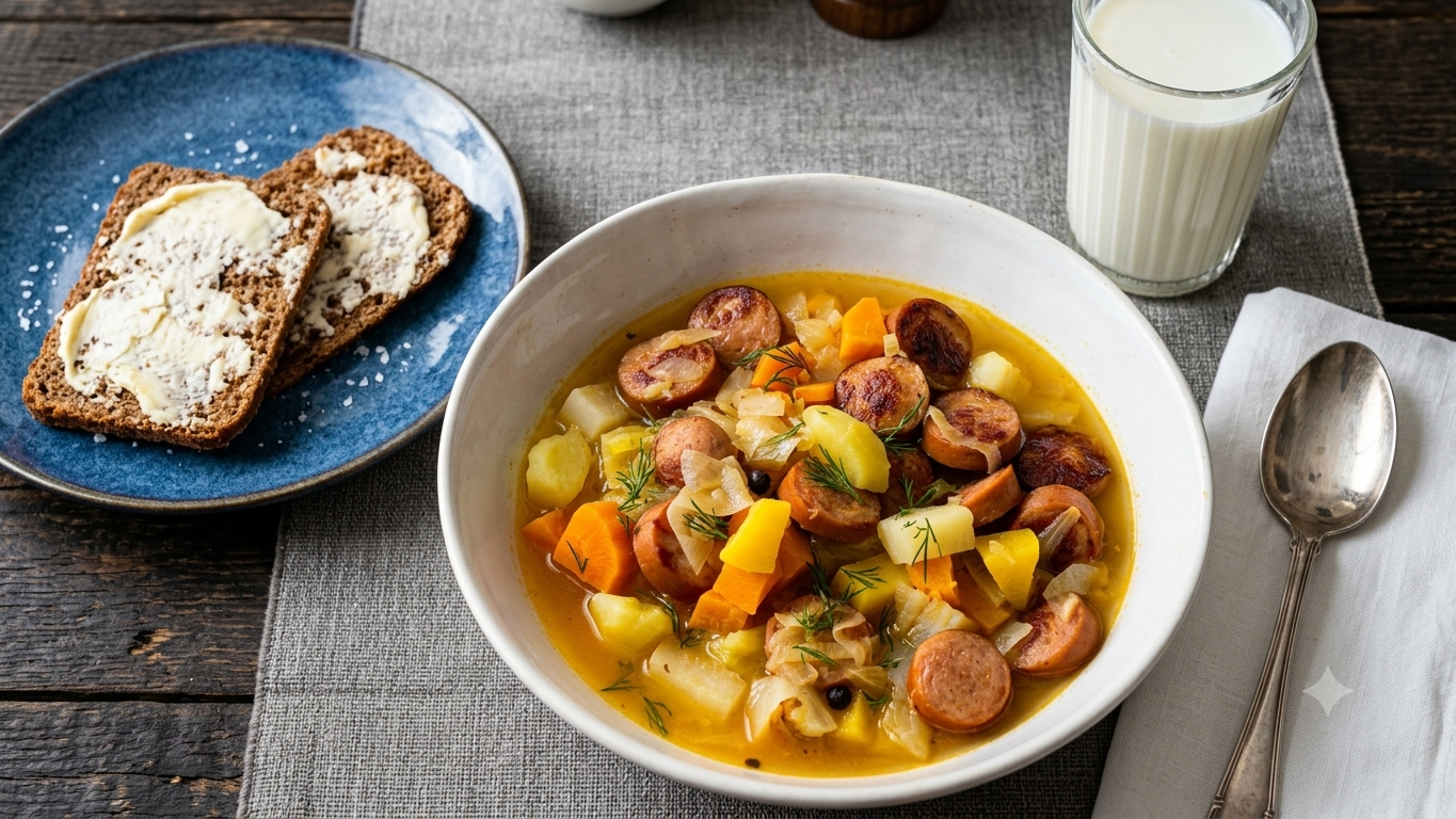 Makkarasoppa · Sausage Soup