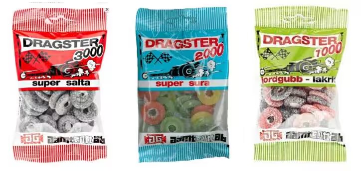 Dragster · Licorice Trio