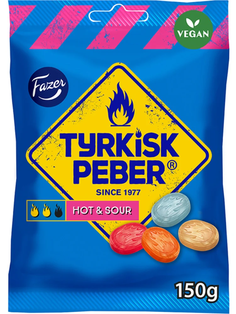 Tyrkisk Peber Hot & Sour · Turkish Pepper Hot & Sour