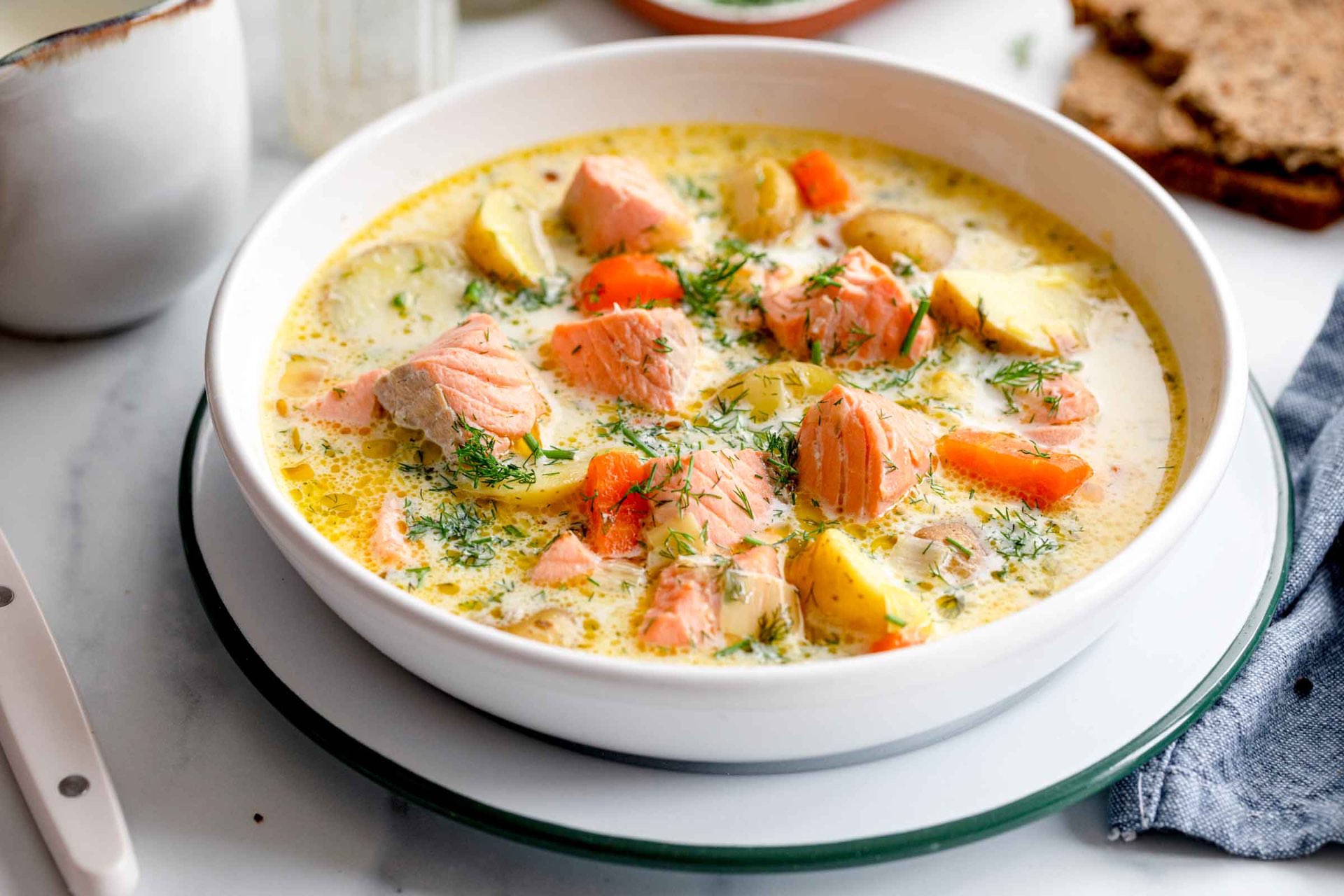 Lohikeitto · Salmon Soup