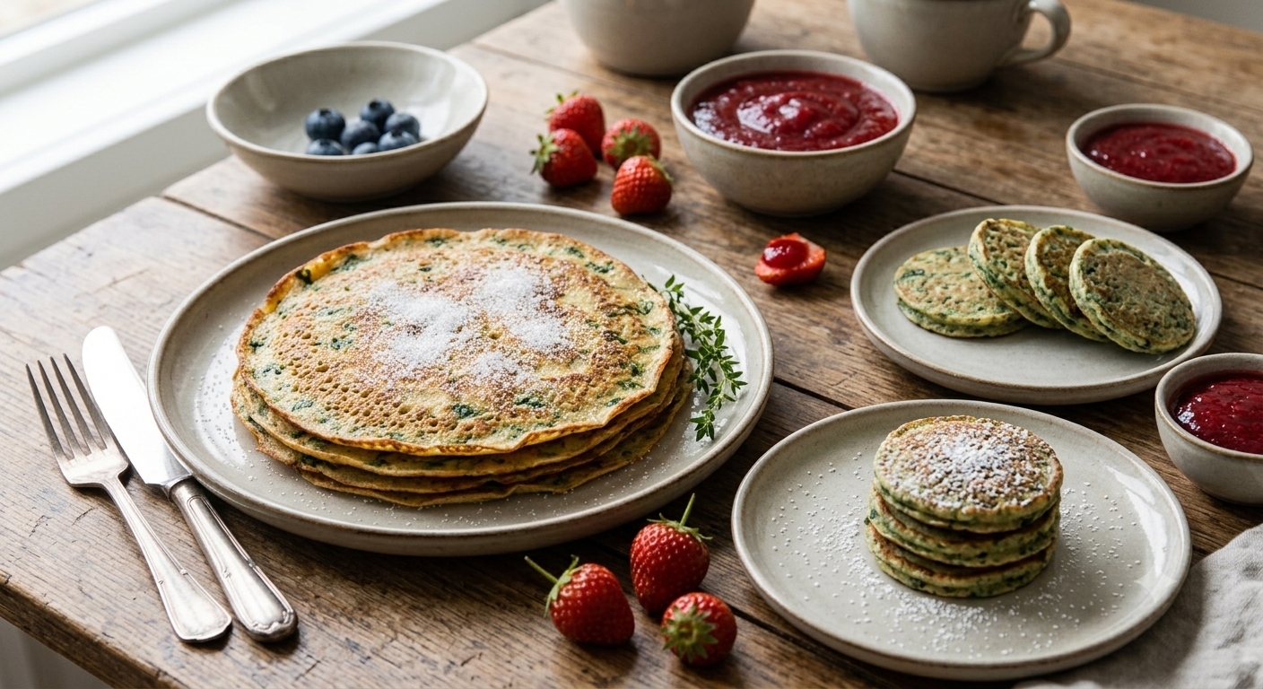 Pinaattilätty · Spinach Pancake