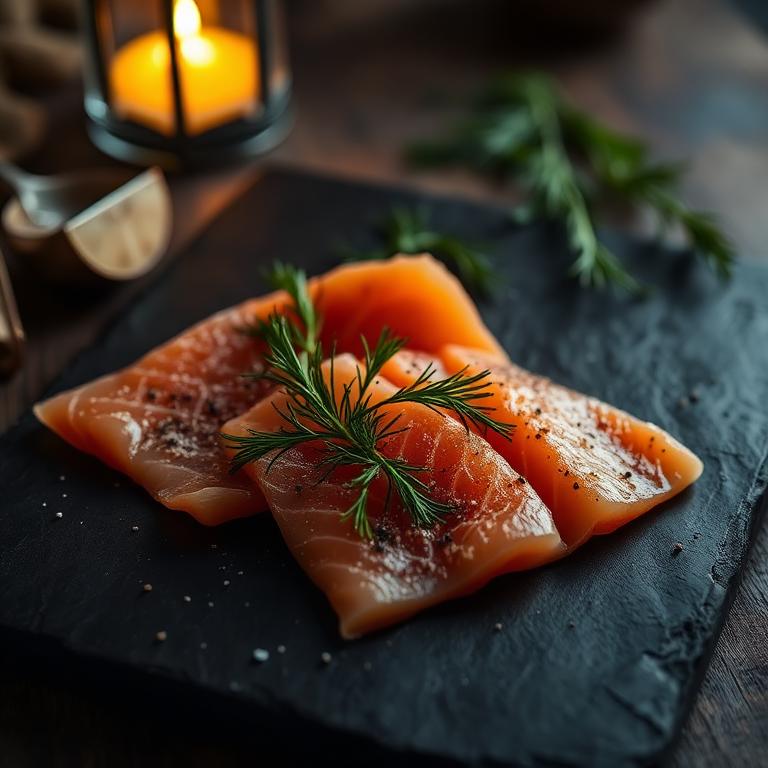 Graavilohi · Cured Salmon